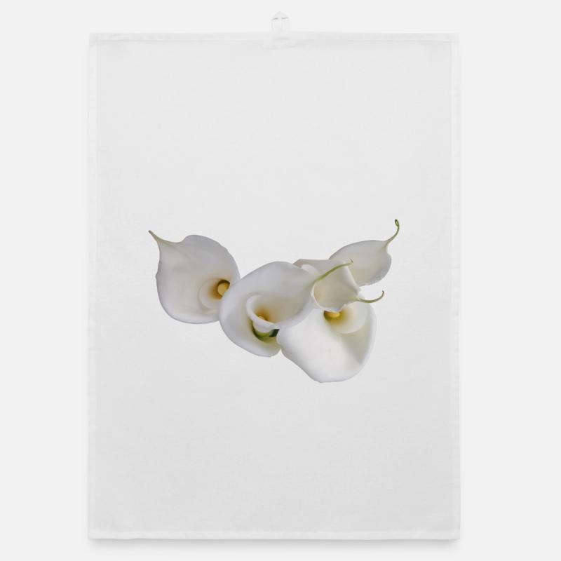 WHITE CALLAS Organic dish towel