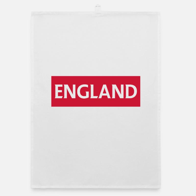 Englisches Derby Retro Design Organic Geschirrtuch