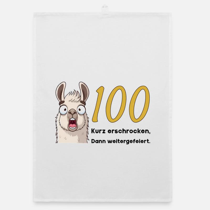 100e anniversaire – brièvement effrayé, puis célébré Torchon bio