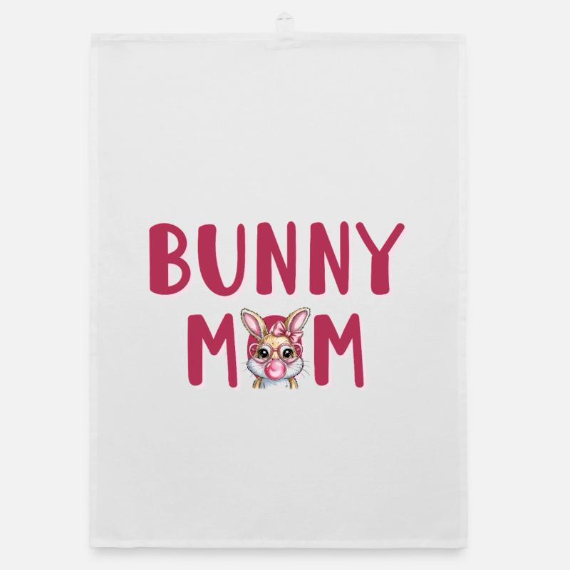 rabbit mom Organic dish towel
