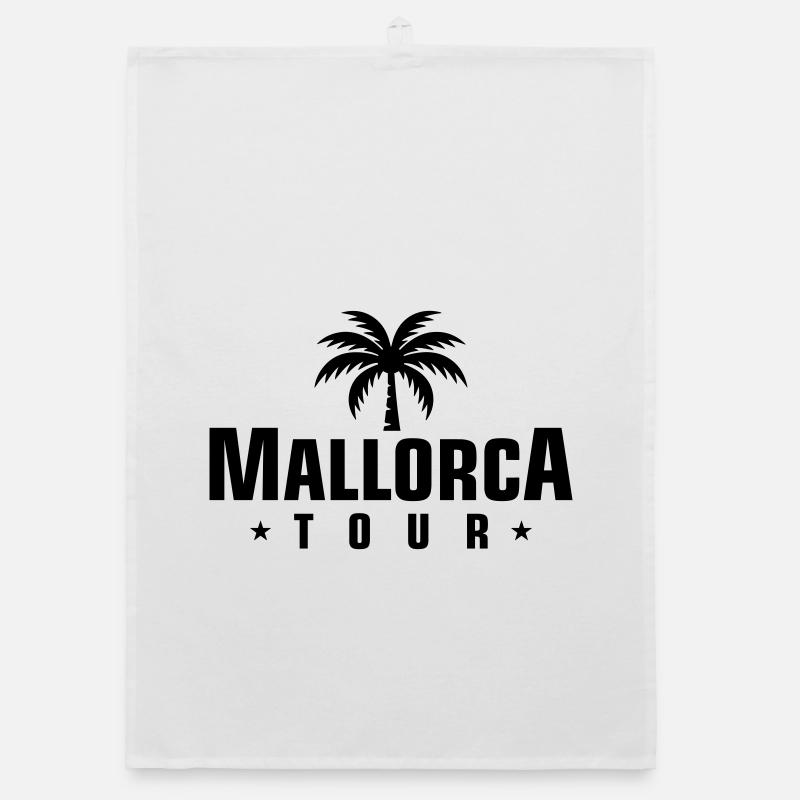 Mallorca Tour Organic Geschirrtuch