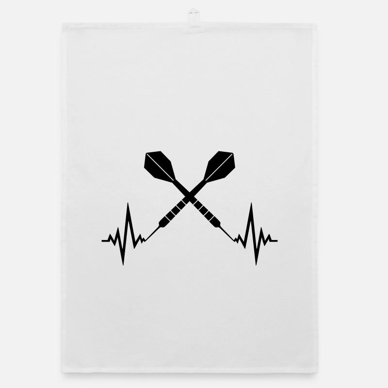 logo cool frequency heartbeat pulse text play there Organic dish towel
