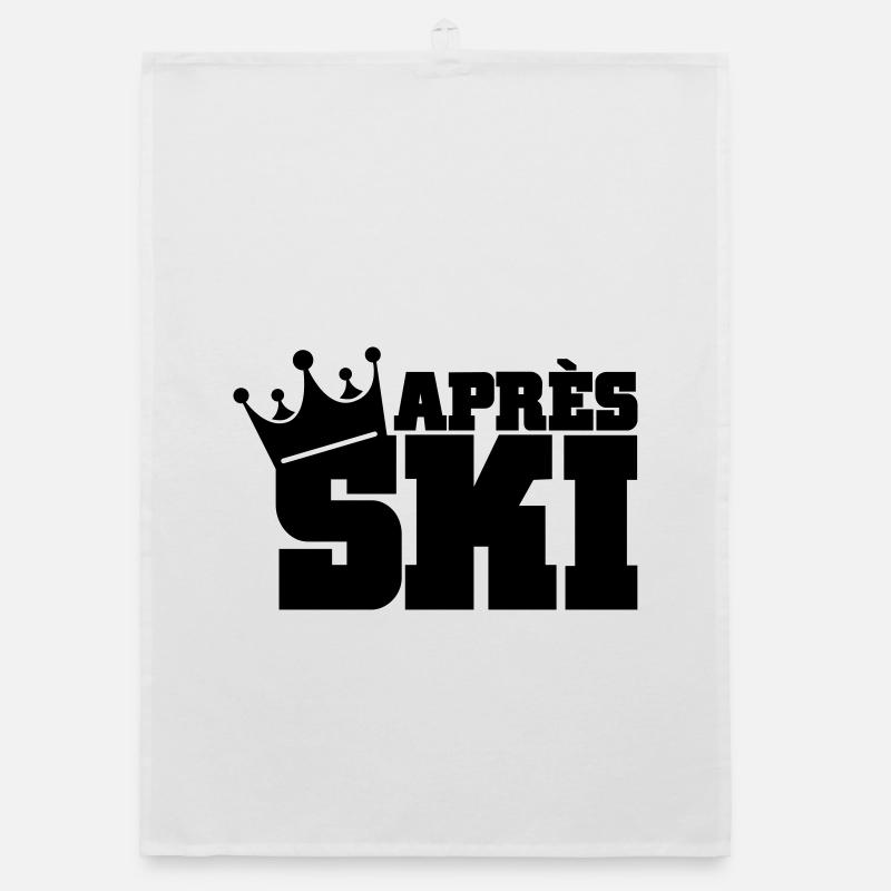 apres ski Organic Geschirrtuch