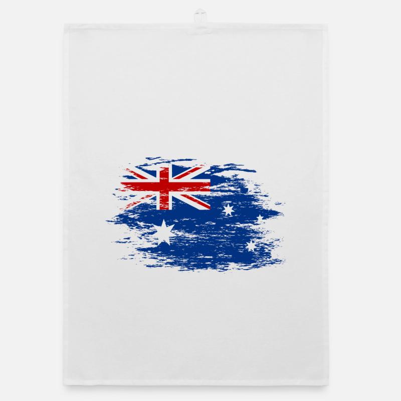 Australien Flagge used Organic Geschirrtuch