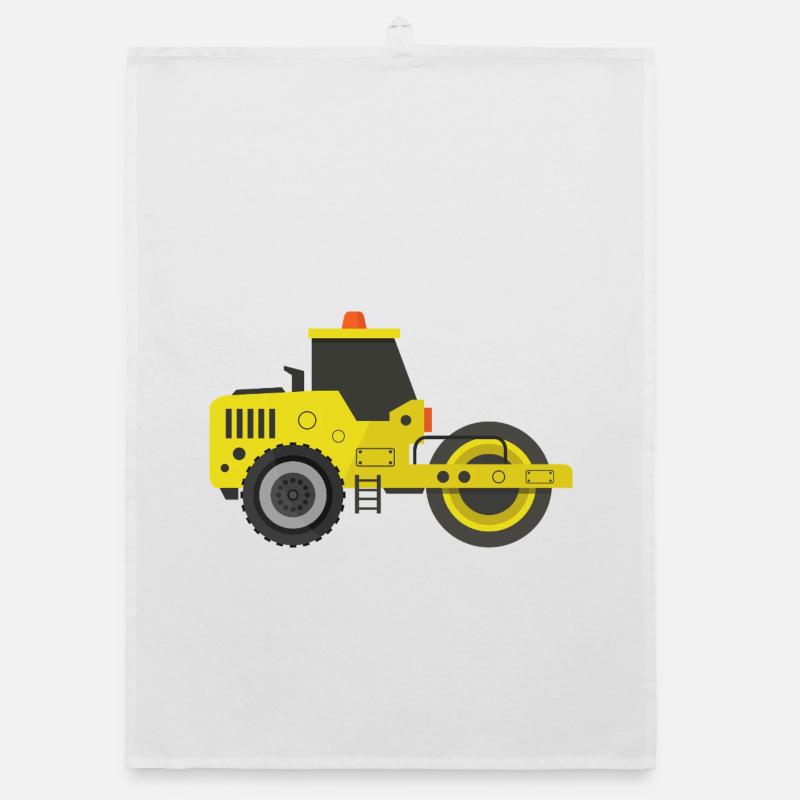 Road roller Organic dish towel