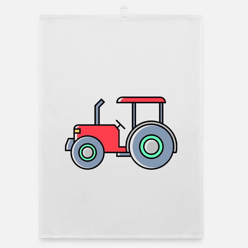 Tractor icon Organic dish towel