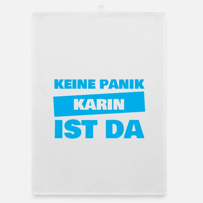 First name Karin Organic dish towel