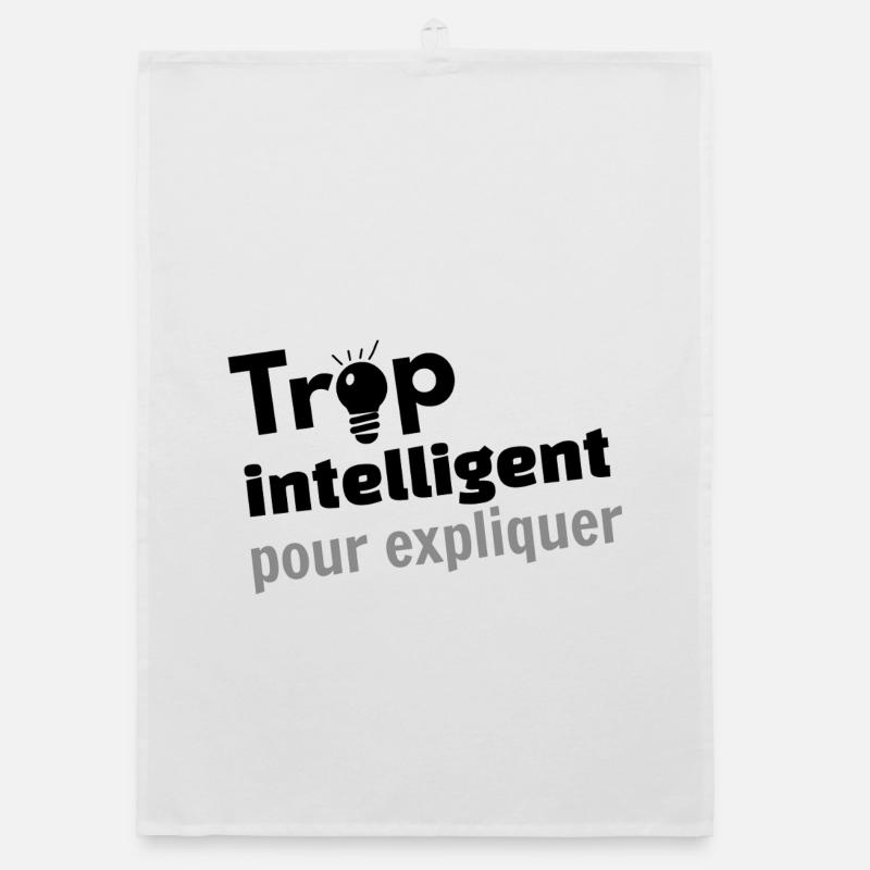 Too smart to explain Organic dish towel