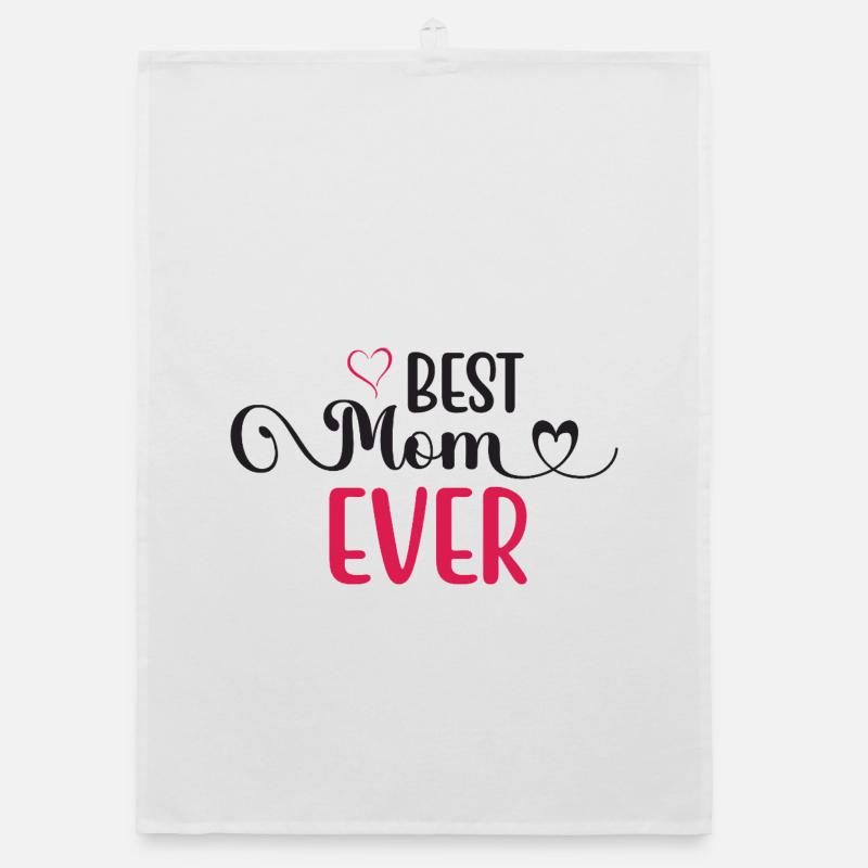 Die beste Mutter aller Zeiten Organic Geschirrtuch