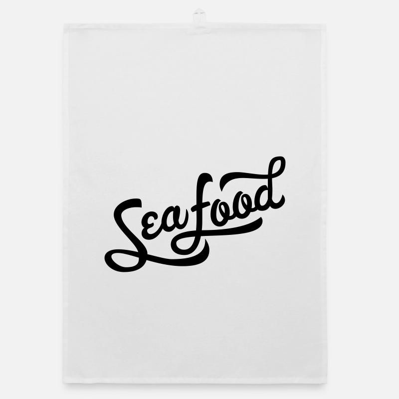 Seafood Organic Geschirrtuch