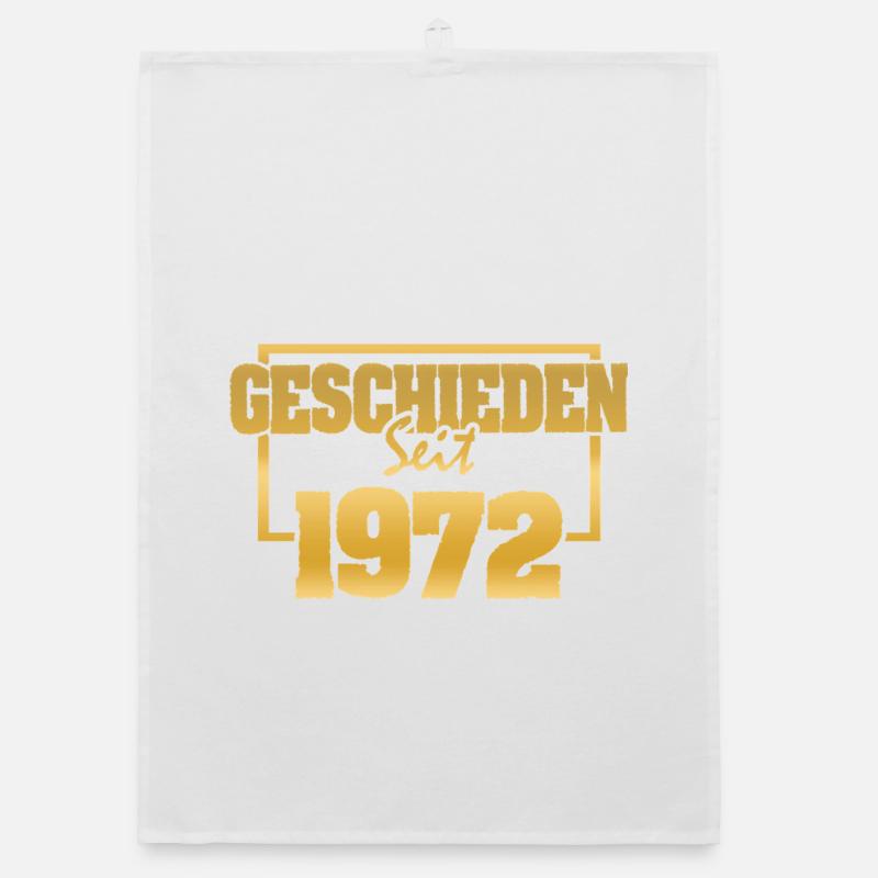 Ehefrau 1972 Organic Geschirrtuch