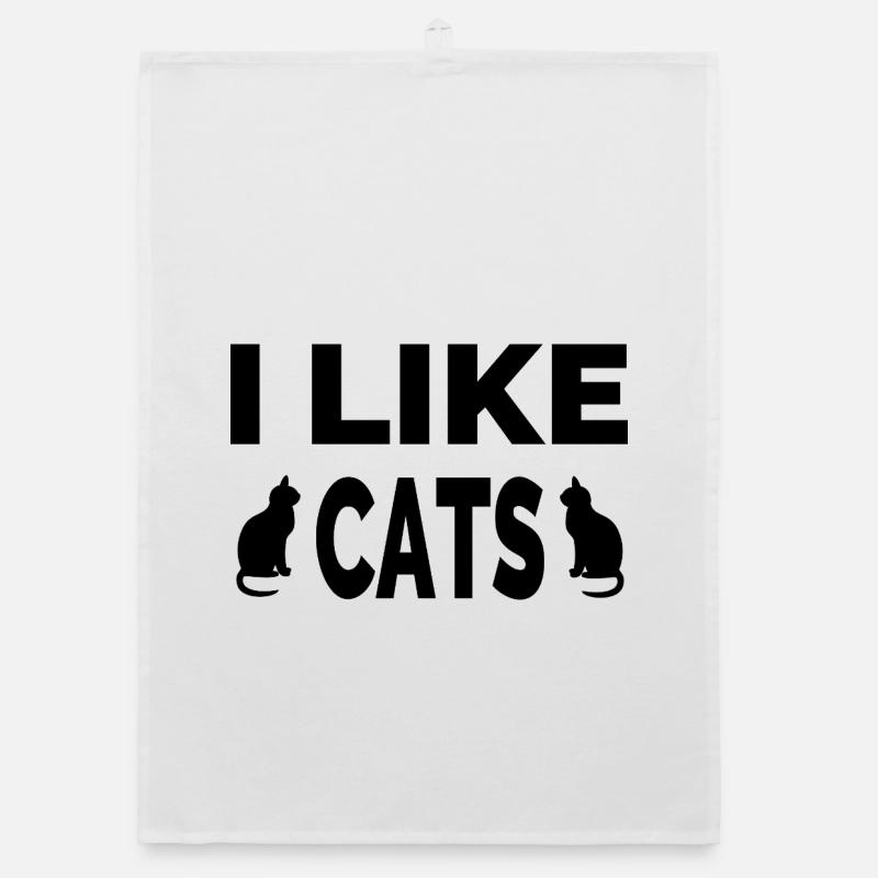 feline Organic dish towel