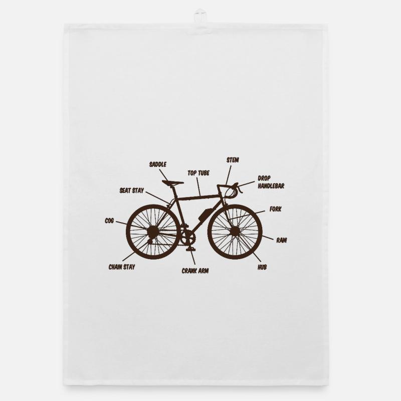 Plan de Vélo de Route Conception de Cyclistes de Route Torchon bio