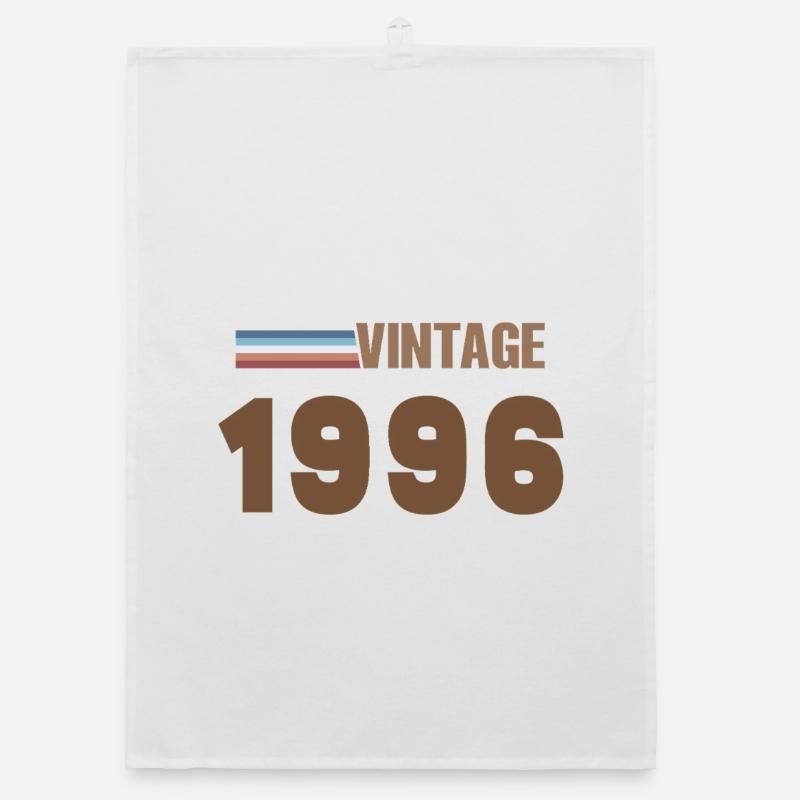T-Shirt 30 Ans 1996 Script Manuscrit Torchon bio