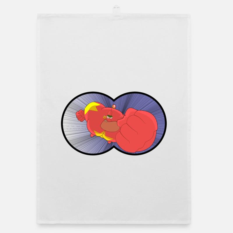 Captain Biceps Organic dish towel