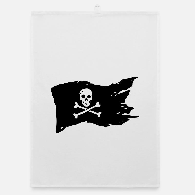 pirate Organic dish towel