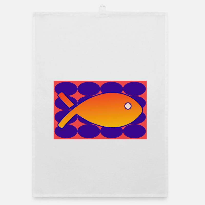 FISH Organic dish towel