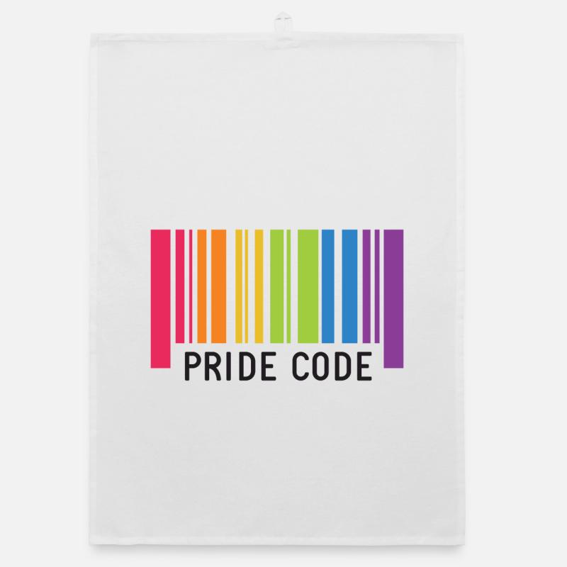 LGBT Pride Monat - Pride Code Organic Geschirrtuch