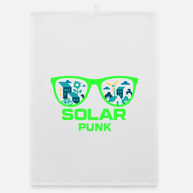 Solarpunk Vision Torchon bio