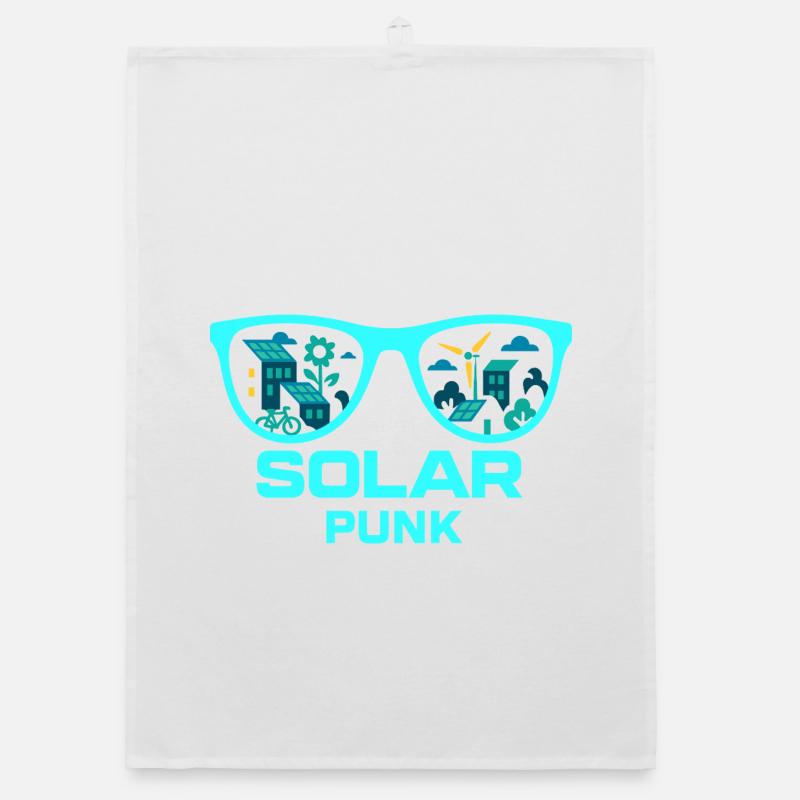 Solarpunk Vision Torchon bio