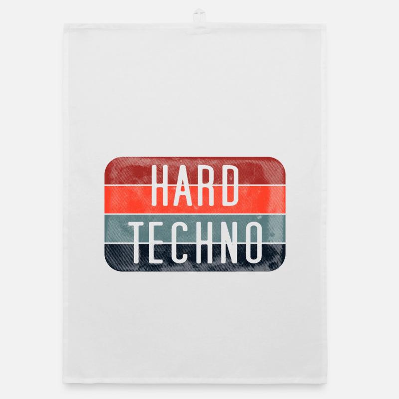 Rayures techno dures Torchon bio