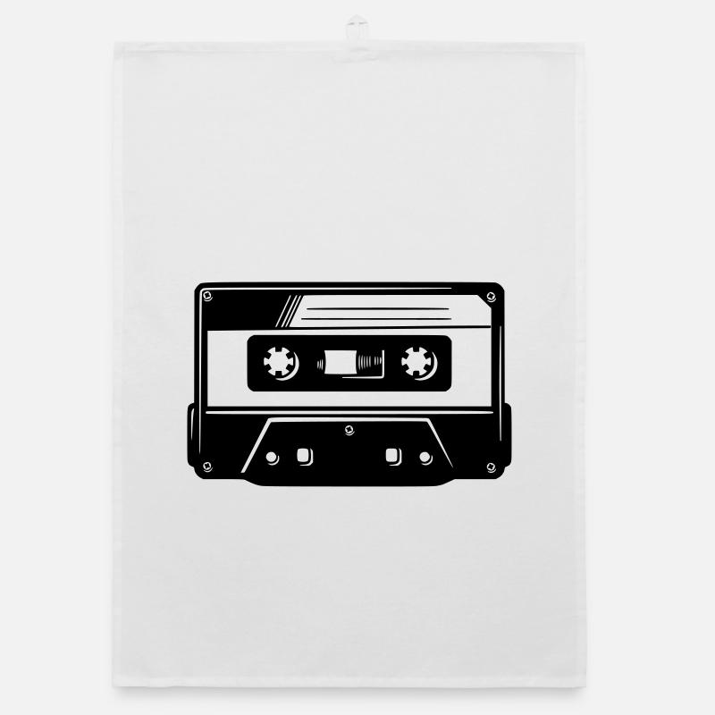 Kassette - Organic Geschirrtuch - Weiß