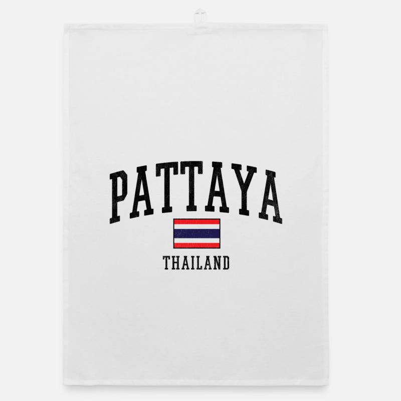 Flag Stripe Contrast Collection Organic dish towel