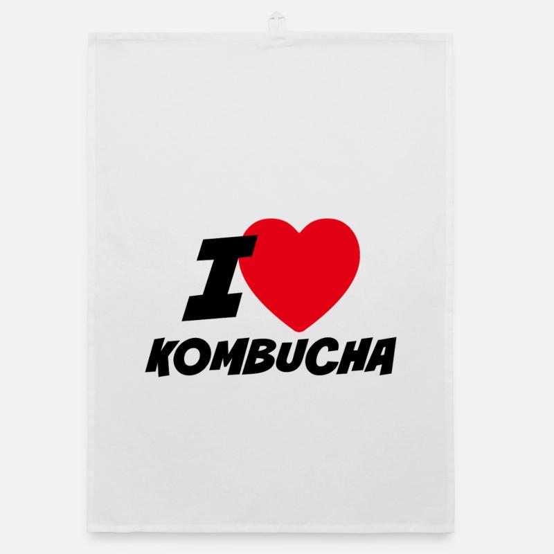 J'adore le kombucha Torchon bio