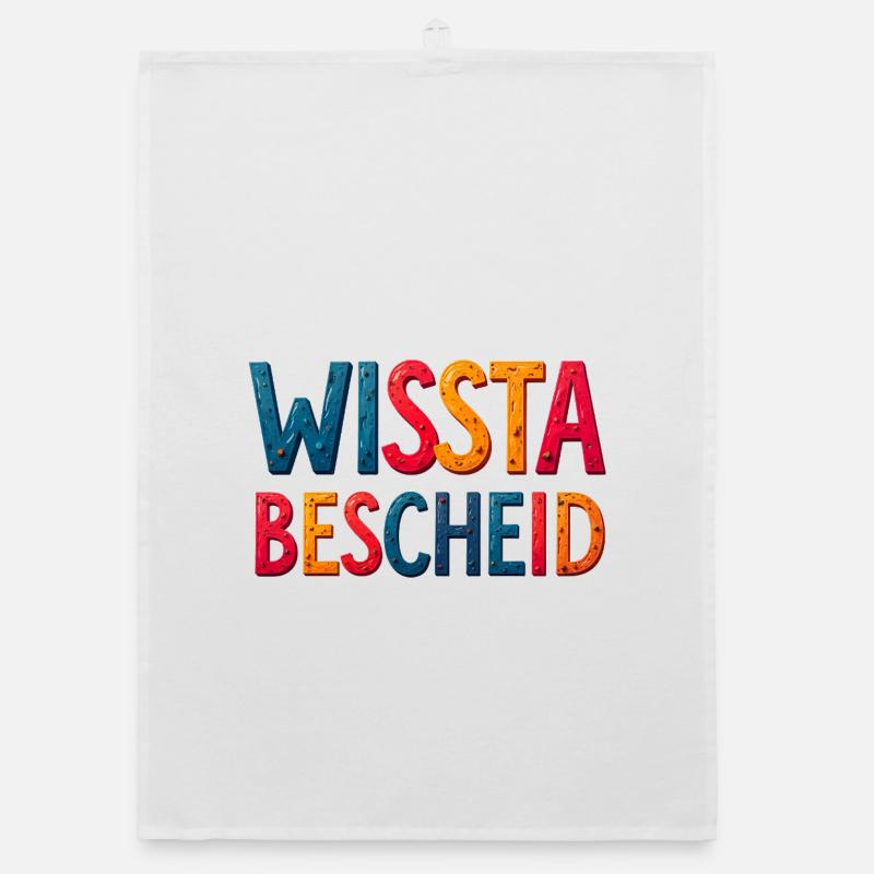 Style Art 3D en Couleur Métal Torchon bio