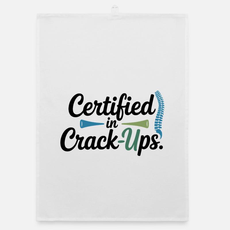 Chiropractor Alignment Is Everything Professional Organic dish towel