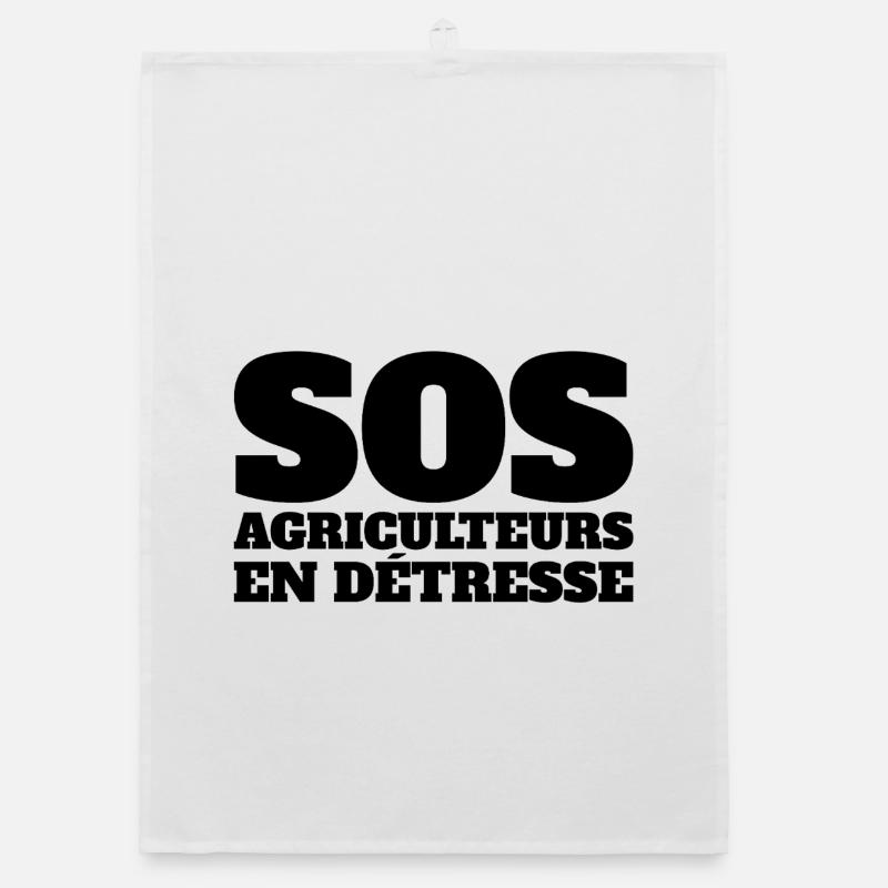 farmer, peasants, cattle breeder Organic dish towel