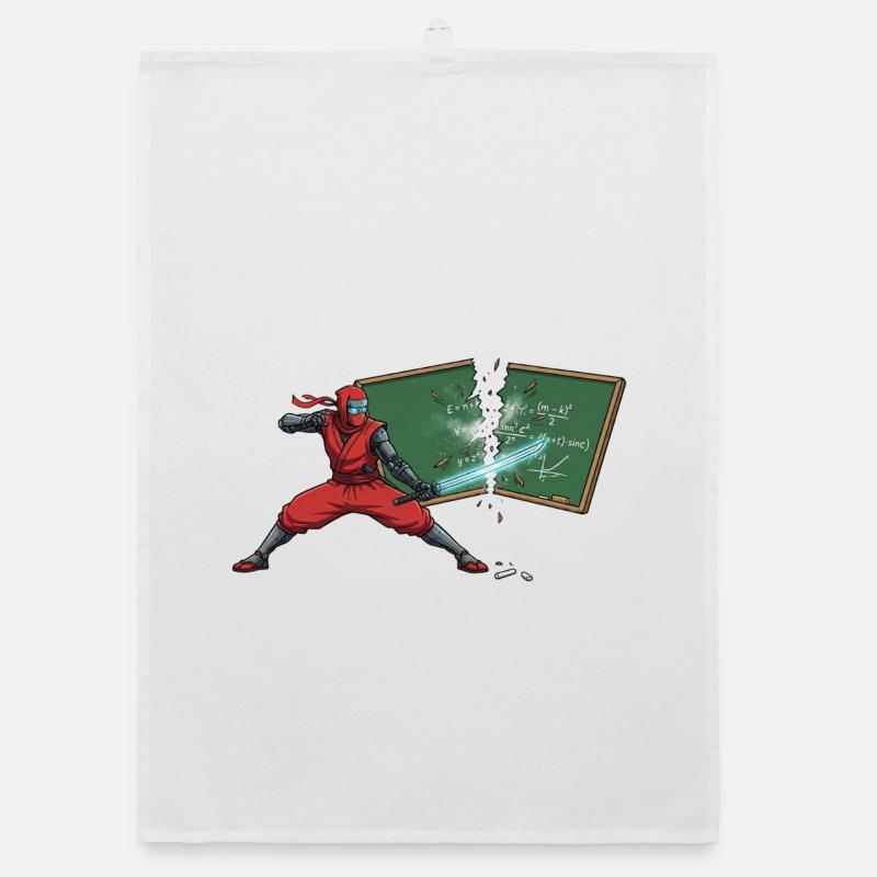 Ninja Holidays Organic dish towel