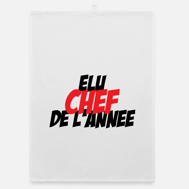 Élu Chef de l'Année Torchon bio