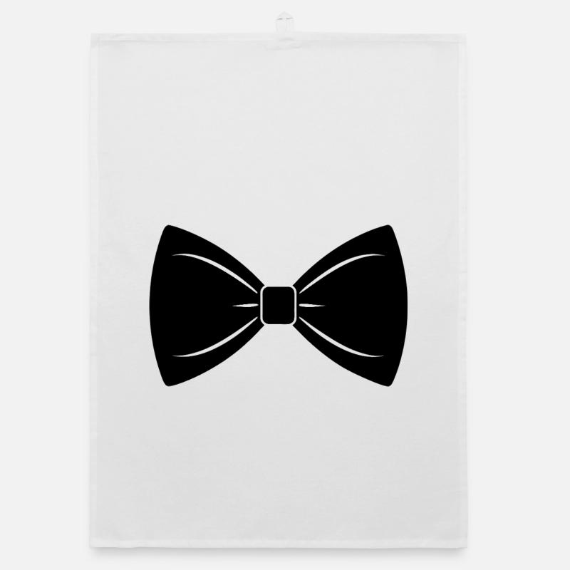 bow tie Organic dish towel