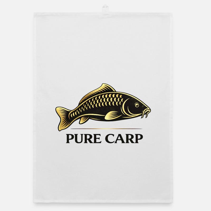 Pure Carp Minimal – Conception de pêche propre Torchon bio