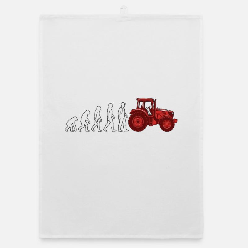 Evolution Farmer Farmer Tracteur Torchon bio