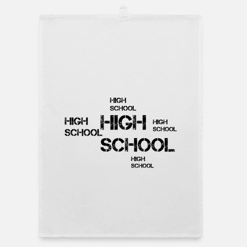 Design d’école secondaire Torchon bio