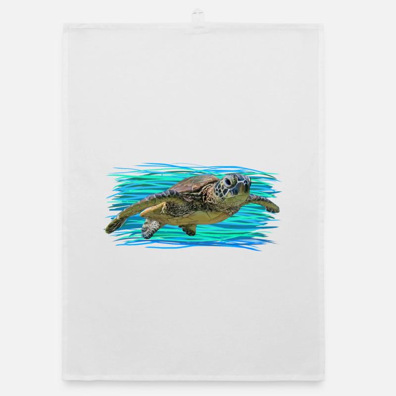 Turtle Organic dish towel