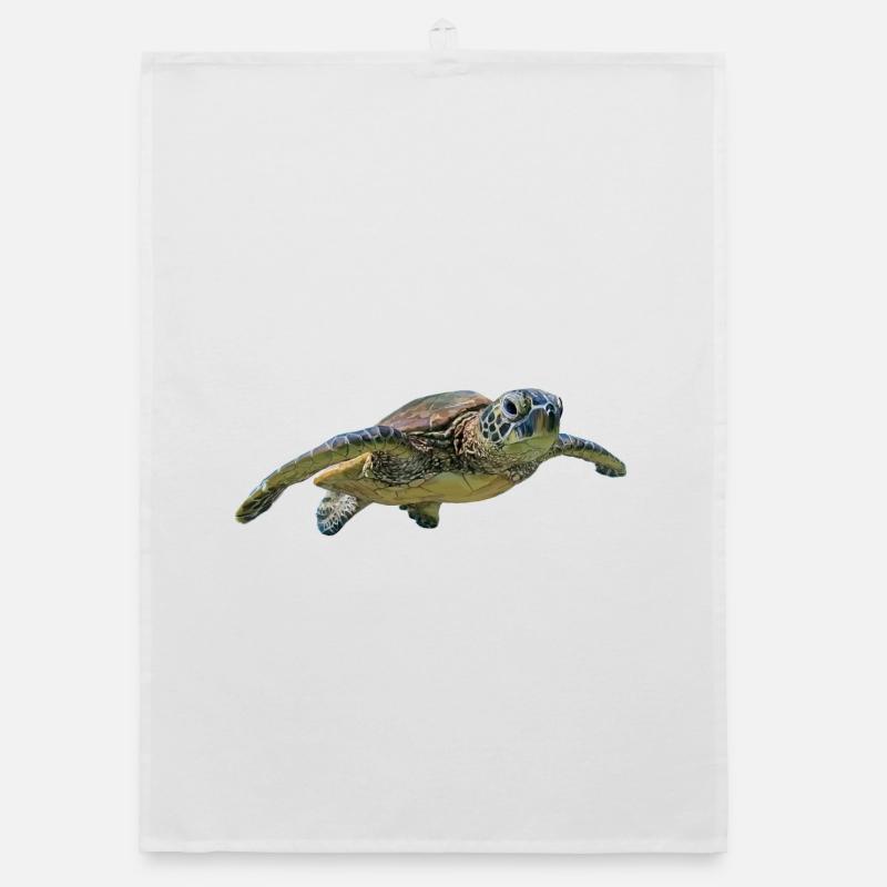 Turtle Organic dish towel