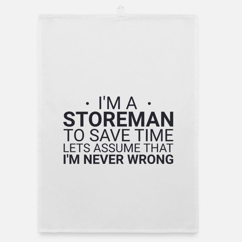 Storeman Never Wrong Organic dish towel