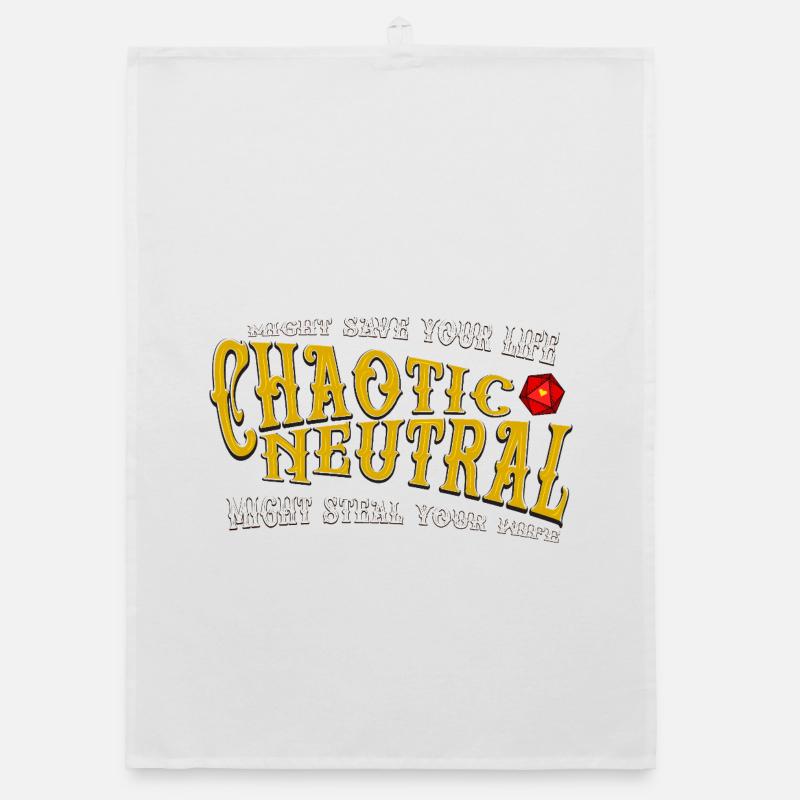 chaotisch neutral Organic Geschirrtuch