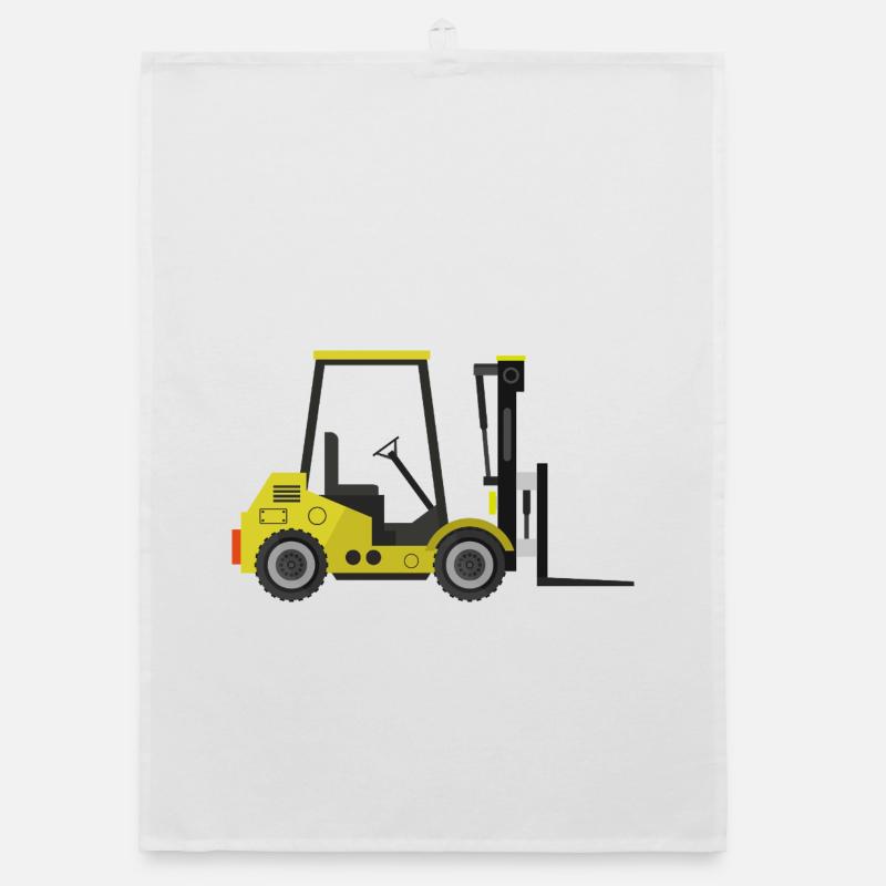 Gabelstapler Organic Geschirrtuch