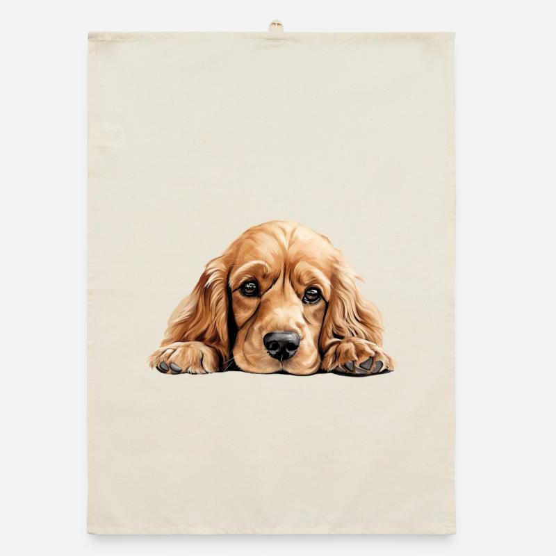 Chien Cocker Spaniel Torchon bio