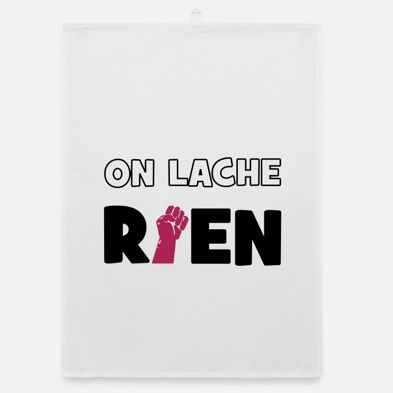 On lâche rien ! Torchon bio