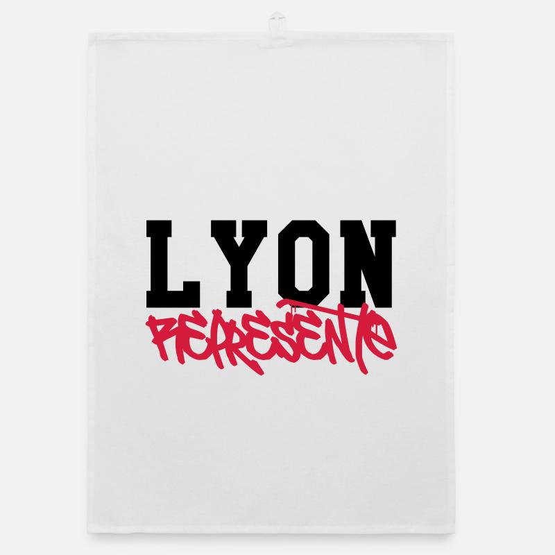 Lyon Représente Torchon bio