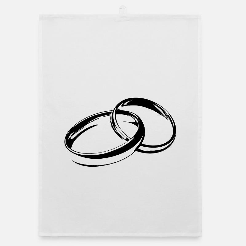 Alliances Bagues de mariage Bagues de mariage Torchon bio
