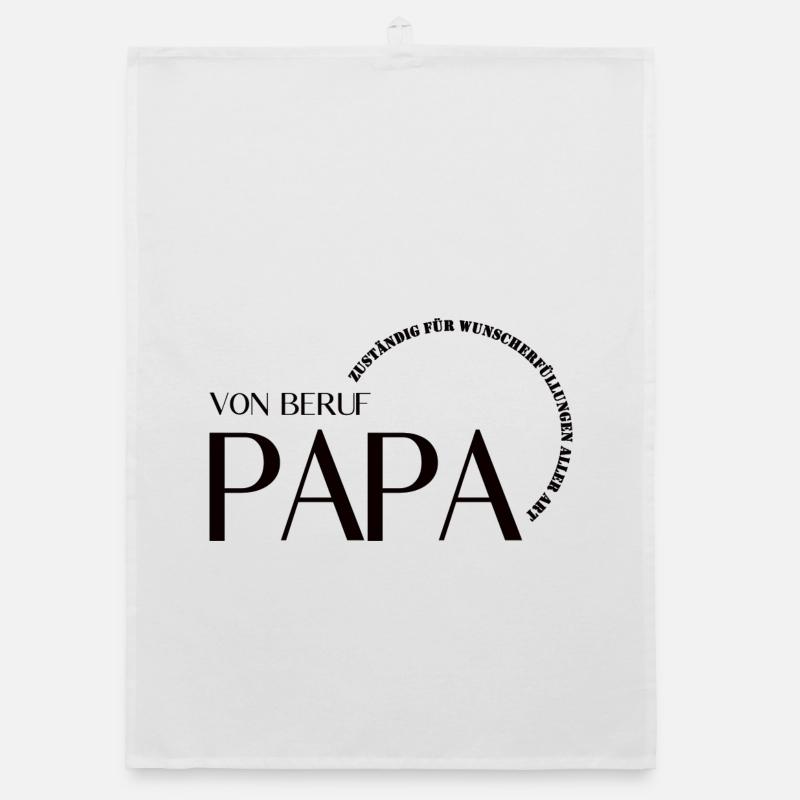 Père de profession – responsable de la réalisation des souhaits Torchon bio