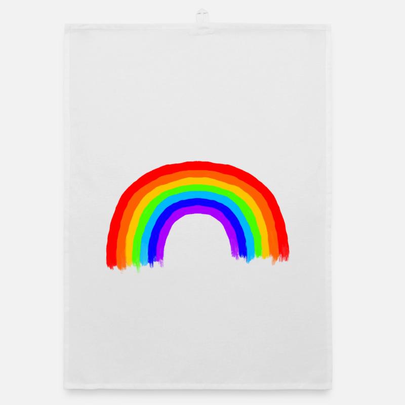 Regenbogen / RGB Organic Geschirrtuch