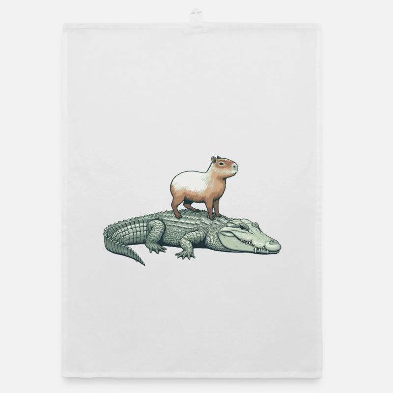 Capy & Croc Dreamteam Organic Geschirrtuch