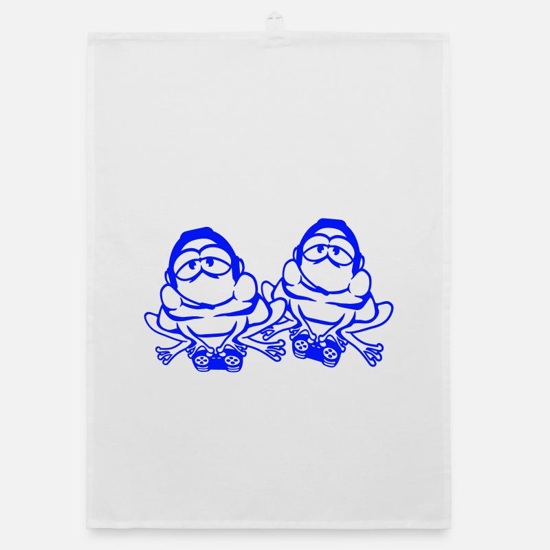 2 Frogs Gamer Nerd Gaming Controller Game Team Torchon bio